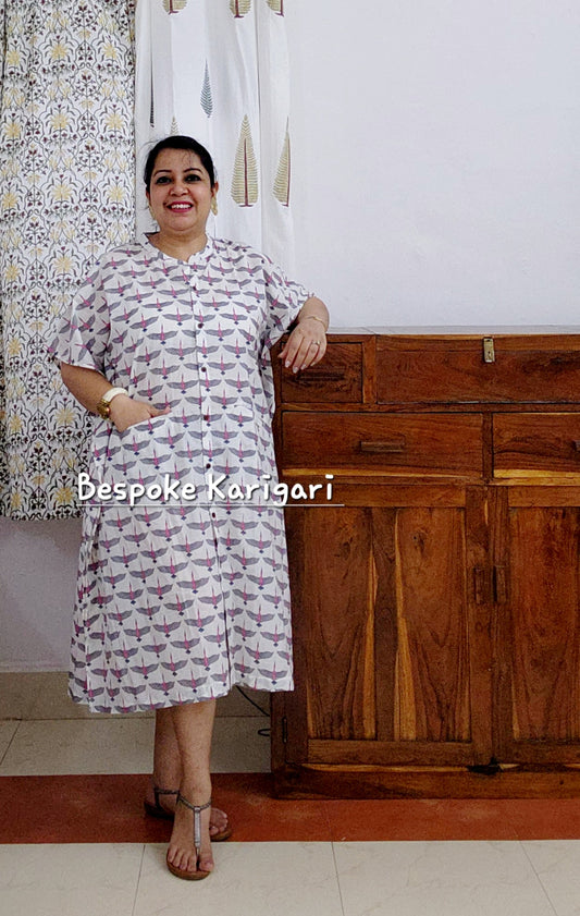 Kaftan Shirt Dress