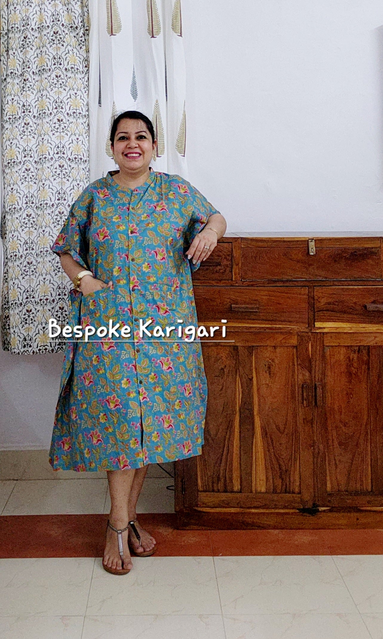 Kaftan Shirt Dress