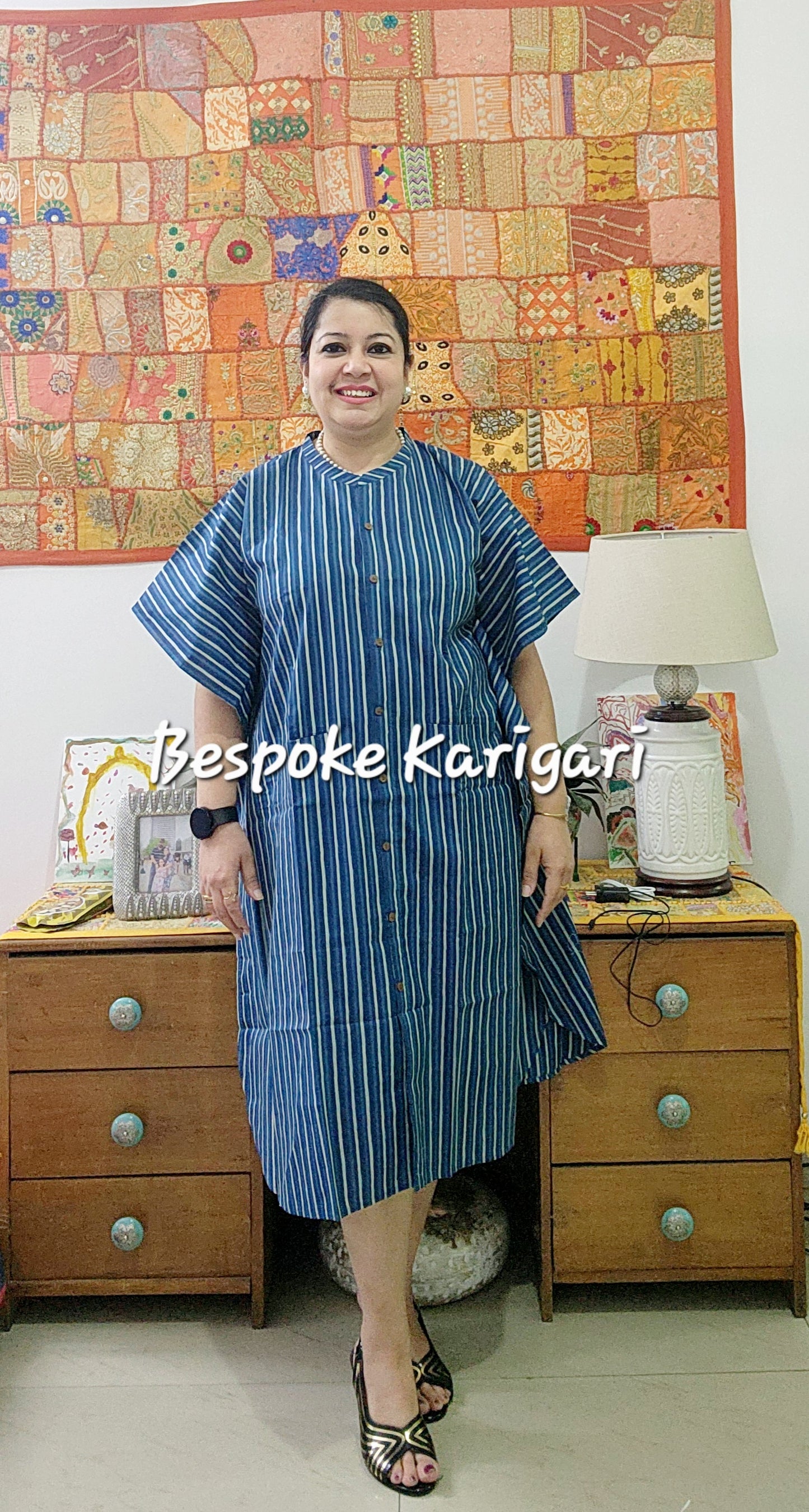 Kaftan Shirt Dress