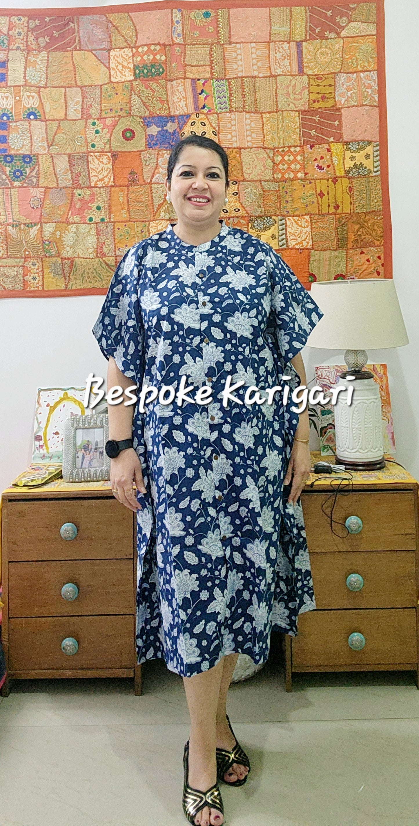 Kaftan Shirt Dress